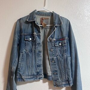 Lucky brand Distressed denim jacket